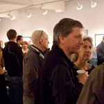 Al Karevy at the opening reception for Handmade at VCP